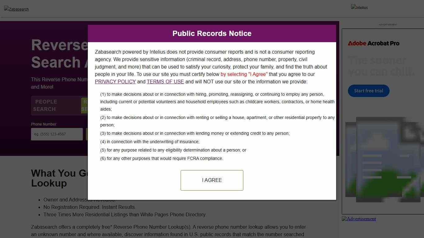 Free** Reverse Phone Number Lookup(s) - Cell Phones, Landlines, VOIP & More