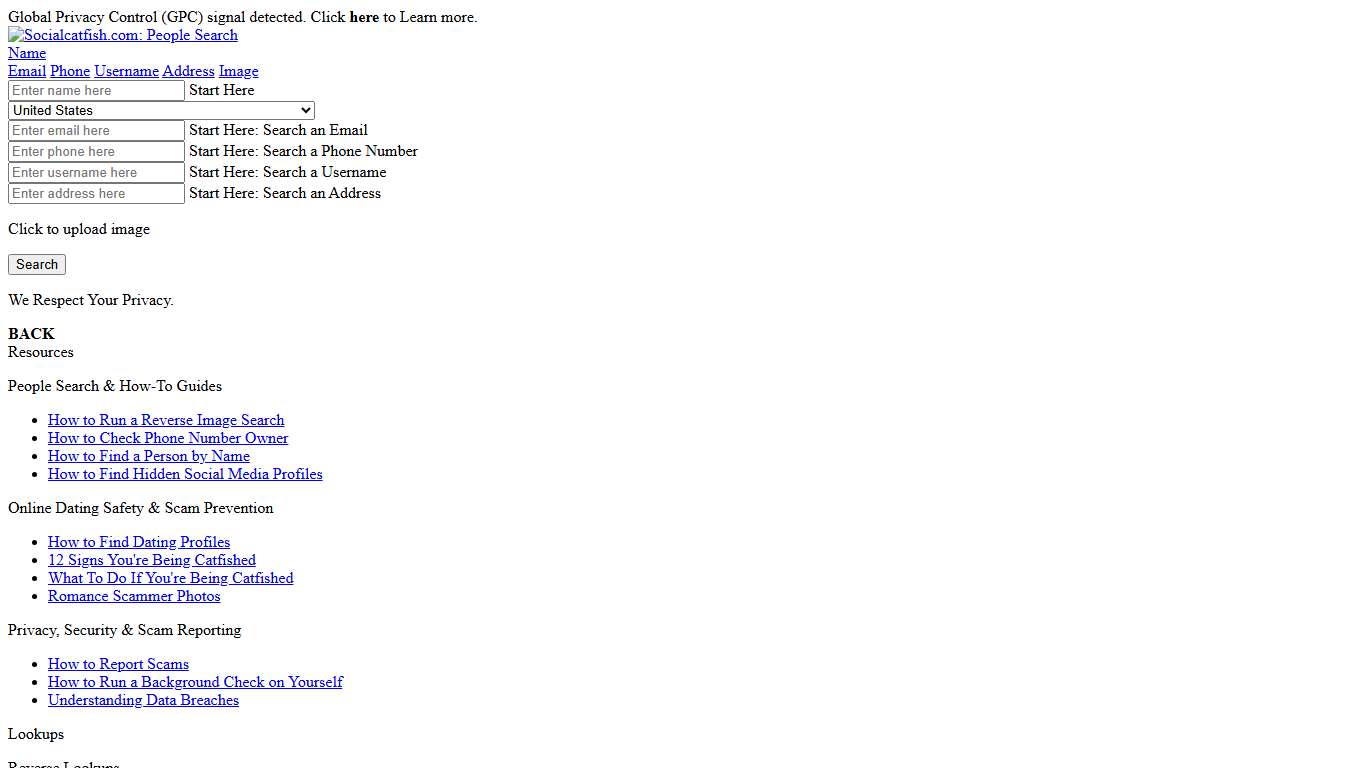 Free People Search Phone Directory - SocialCatfish.com